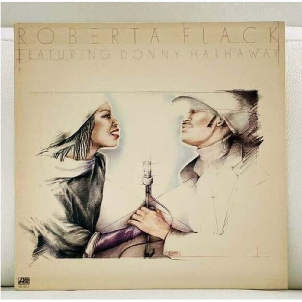 LP Roberta Flack Featuring Donny Hathaway Vinyl Record